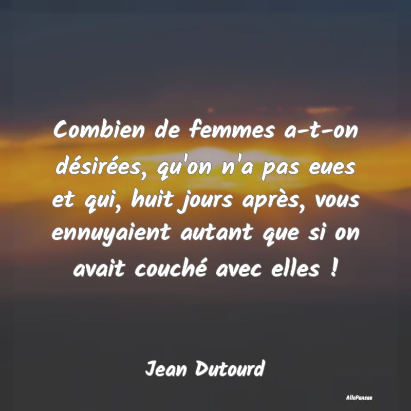 Citation Sur Les Femmes - AlloPensee