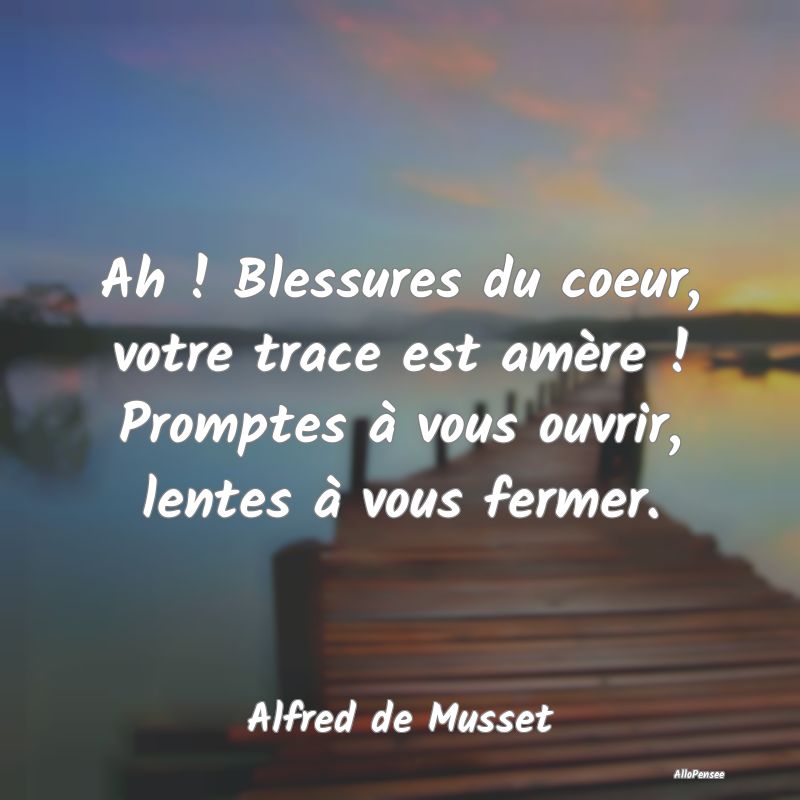 Citation Blessure Allopensee