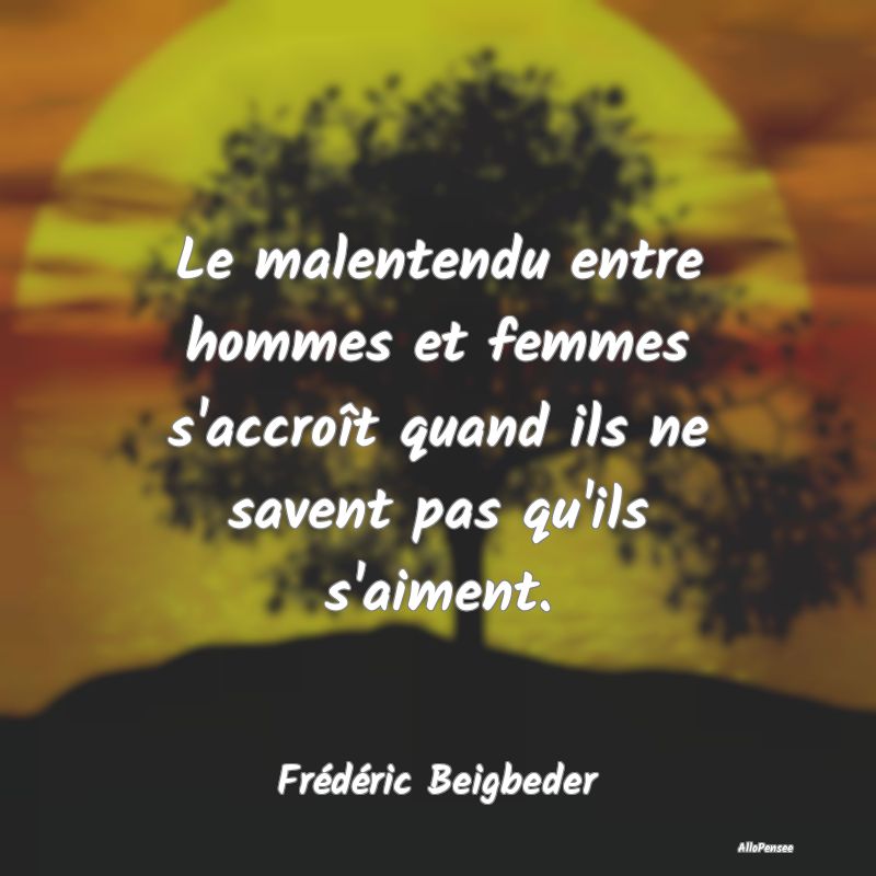 Le malentendu entre hommes et femmes s'accroît qu...